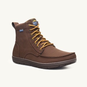 Lems Boulder Boot Nylon Støvler Dame Brune | DKOMXET