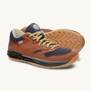 Lems Trailhead Sneakers Herre Brune | DKMTZBJ