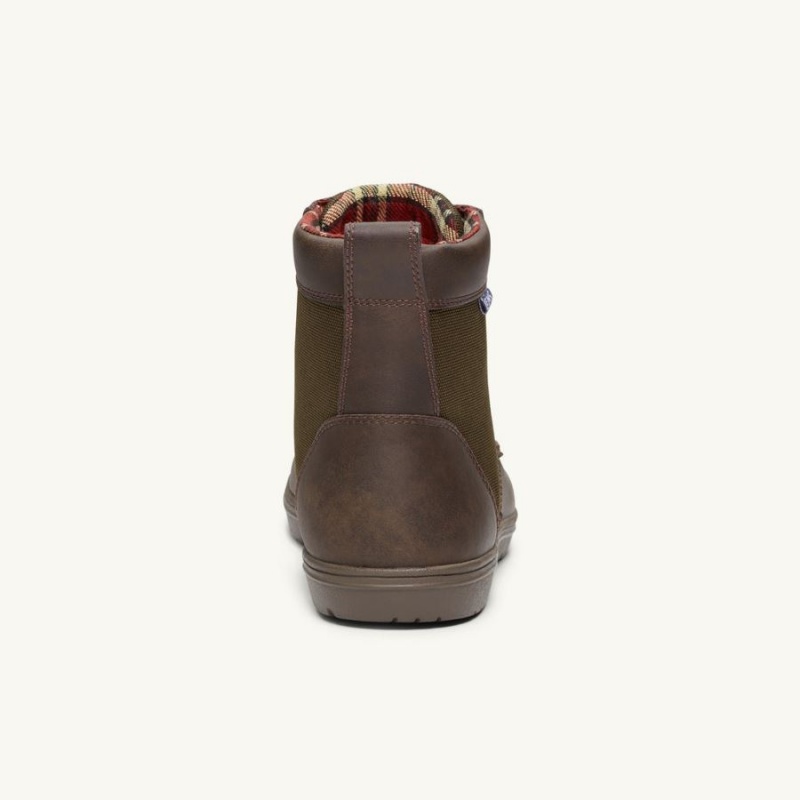 Lems Boulder Boot Nylon Støvler Dame Brune | DKXMDHQ