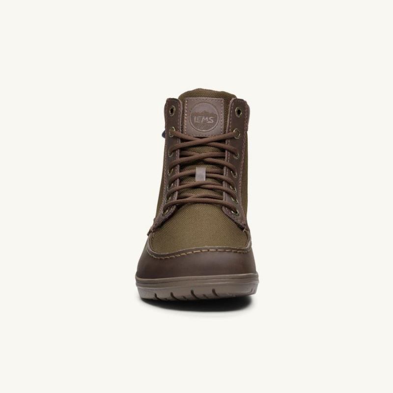 Lems Boulder Boot Nylon Støvler Dame Brune | DKXMDHQ