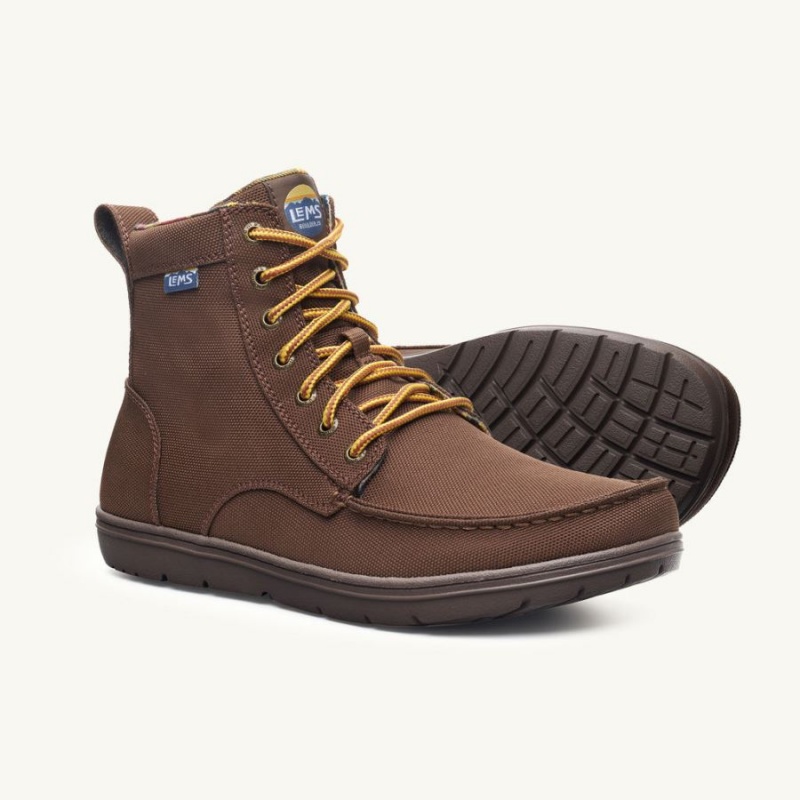 Lems Boulder Boot Nylon Støvler Herre Brune | DKIVOPY