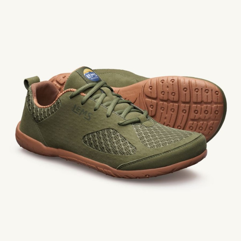 Lems Primal 2 Sneakers Dame Olivengrøn | DKGAWUE