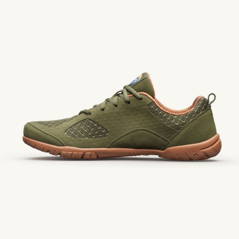 Lems Primal 2 Sneakers Dame Olivengrøn | DKGAWUE