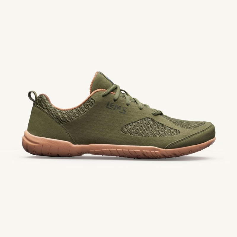 Lems Primal 2 Sneakers Herre Olivengrøn | DKRHGBL