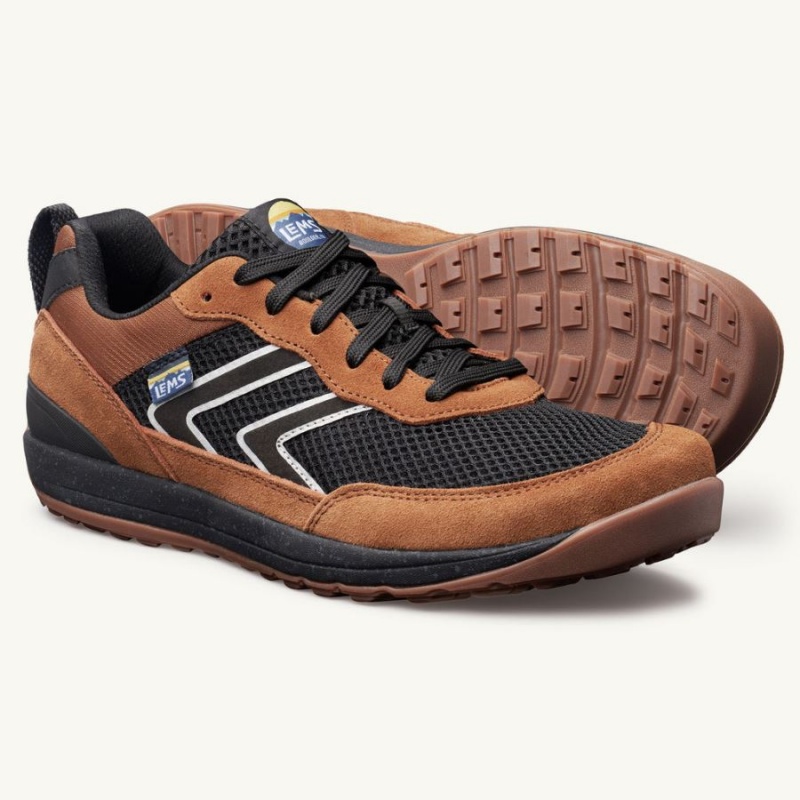 Lems Primal Pursuit Sneakers Herre Brune | DKSAKPL