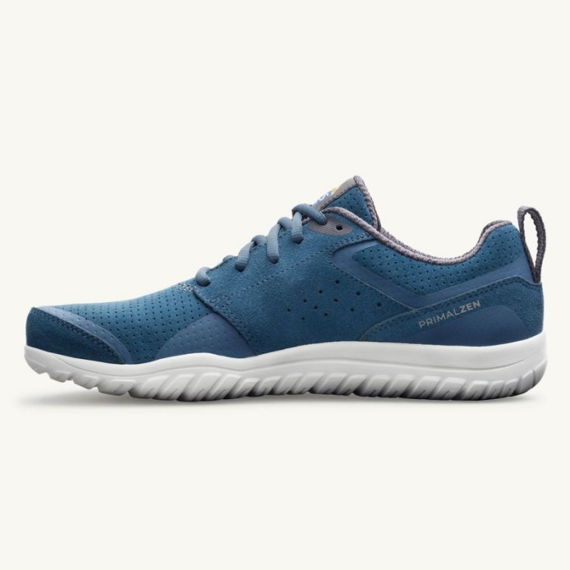 Lems Primal Zen Ruskind Sneakers Dame Blå | DKQINSO