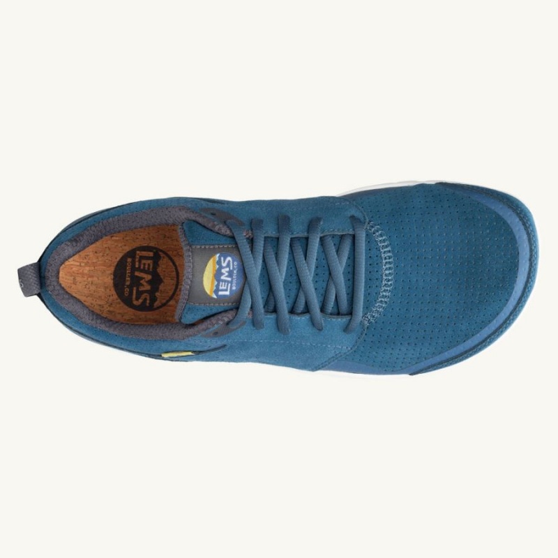 Lems Primal Zen Ruskind Sneakers Dame Blå | DKQINSO