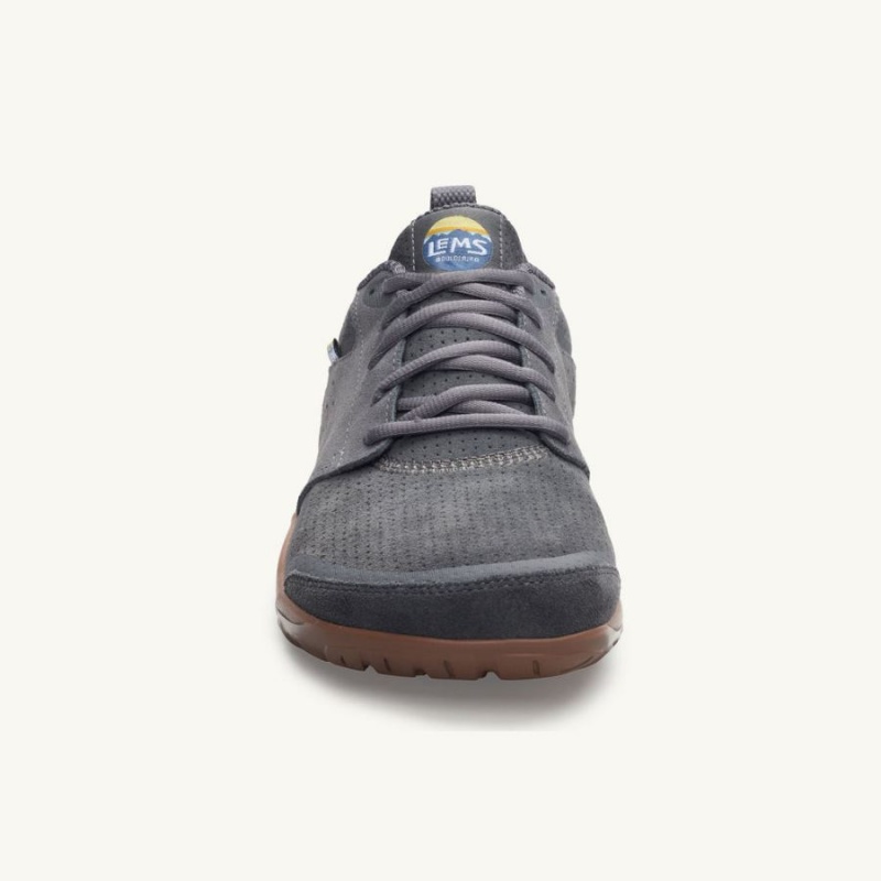 Lems Primal Zen Ruskind Sneakers Dame Dyb Grå | DKUNDRA