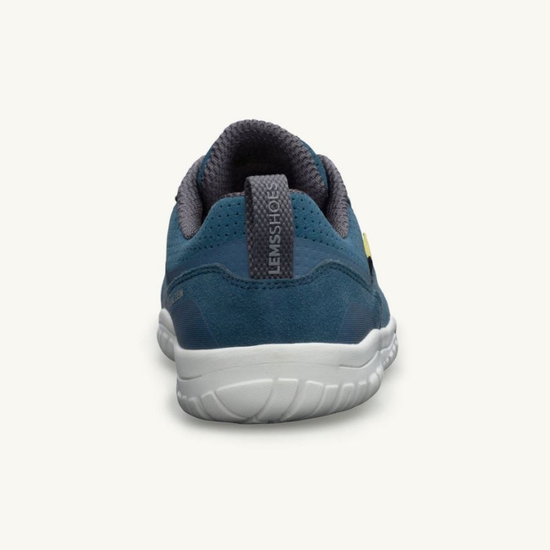 Lems Primal Zen Ruskind Sneakers Herre Blå | DKDWBCZ