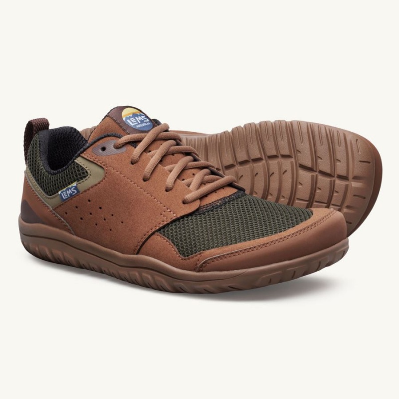 Lems Primal Zen Sneakers Herre Brune | DKRVSYF