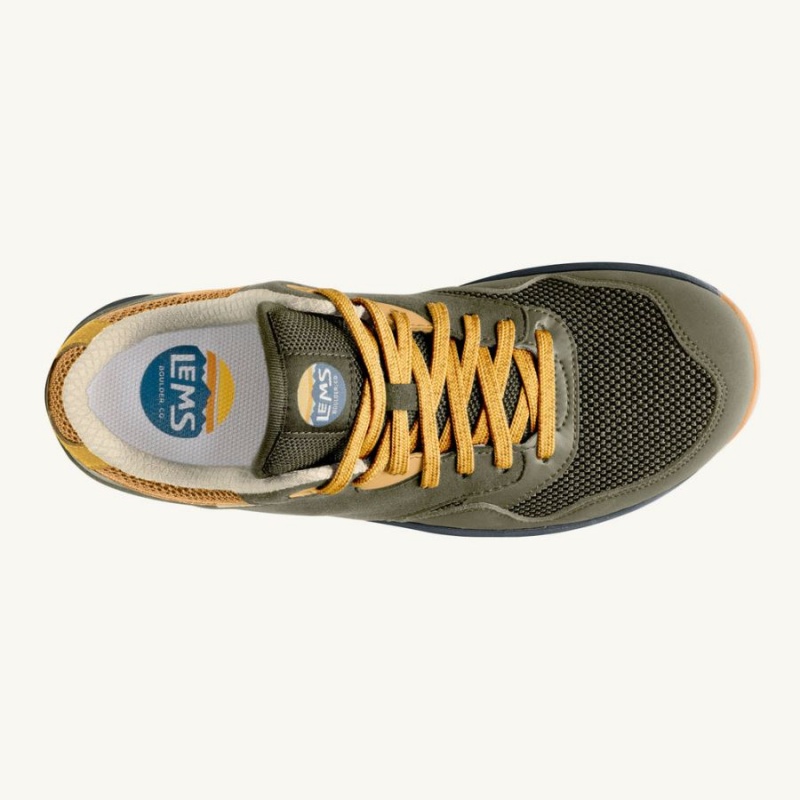 Lems Trailhead Sneakers Herre Olivengrøn | DKKDFWM