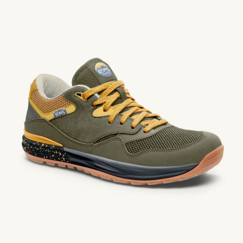 Lems Trailhead Sneakers Herre Olivengrøn | DKKDFWM